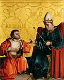 Antipater vor Julius C&auml;sar